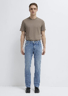 Resim Mavi Erkek Jean Pantolon M00378A1729