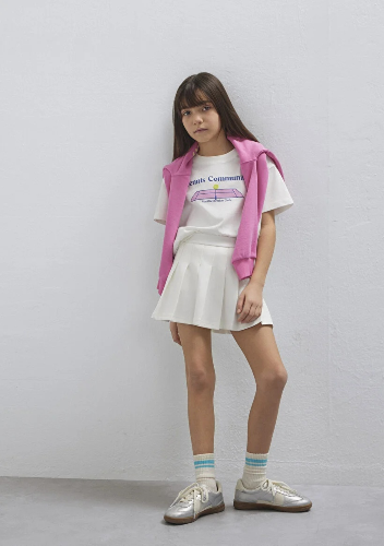 Resim Mavi Kız Çocuk Etek M7310006-70057