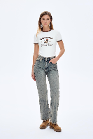 Resim QUZU Kadın Kanvas Pantolon