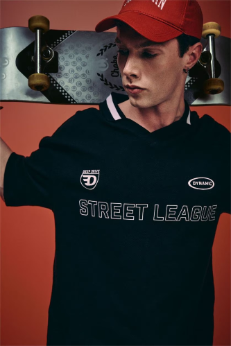 Resim Defacto Erkek T-shirt G4270AX/BK81