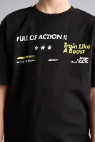 Resim Defacto Erkek Çocuk T-shirt H2695A8/BK81