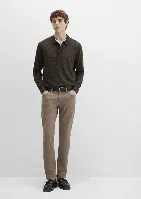 Resim Mavi Marcus Erkek Kanvas Pantolon M0035189452