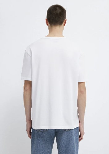 Resim Mavi Logo Nakışlı Erkek T-Shirt M067074-620