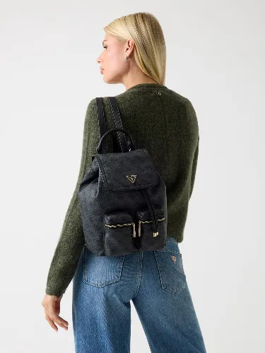 Resim Guess Handbag  Kadın  Çanta HWSG7118310-CLO Manhattan Iı Flap Backpack