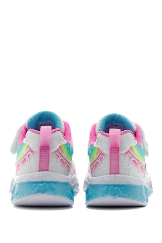 Resim Skechers FLUTTER HEART LİGHTS - GROOVY SWİRL Kız Çocuk Spor Ayakkabı 303253L WMLT