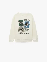 Resim Koton Erkek Çocuk Sweat 7WKB10062TK