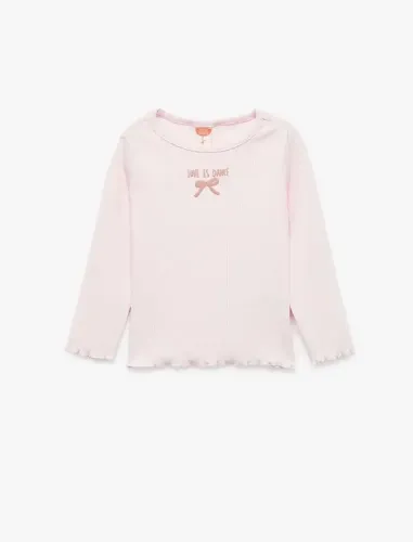 Resim Koton Kız Bebek Sweat 7WMG10016AK