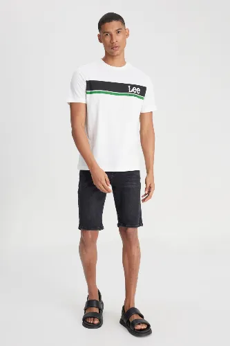 Resim Lee Logo Erkek T-shirt L211918102