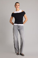 Resim Defacto Kadın T-shirt G9546AX/BK81