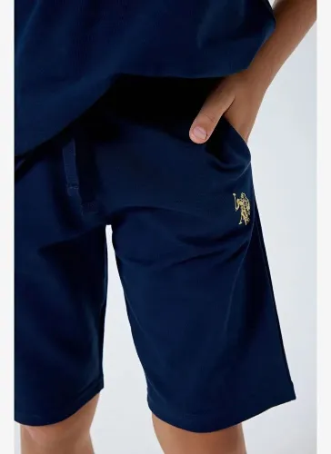 Resim U.S. Polo Assn Kids Erkek Çocuk Şort Takım Us2425-4