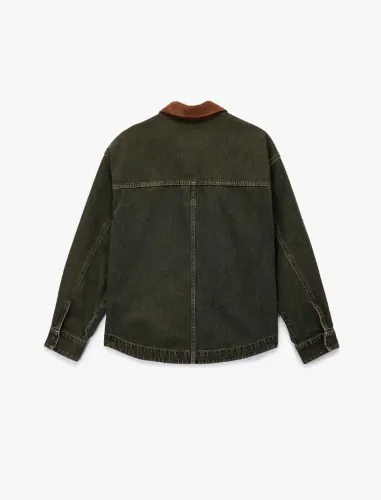 Resim Koton Kadın Jean Ceket 7WAL50002MD