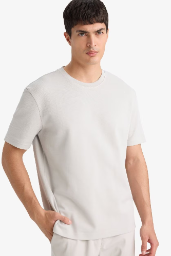 Resim Defacto Erkek T-shirt F9675AX/GR368