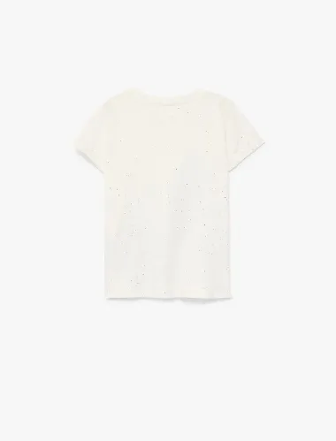 Resim Koton Kız Çocuk T-shirt 6SKG10051AK