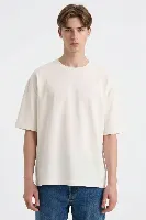 Resim Defacto Erkek T-shirt F8674AX/WT34