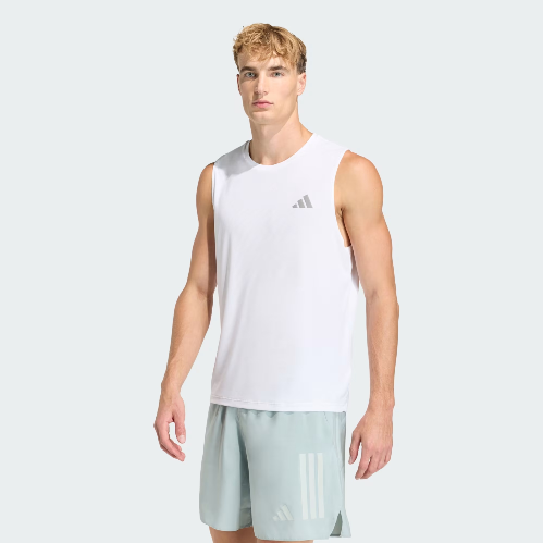 Resim Adidas Run Ess Tank M Whıte Erkek Atlet KB5968