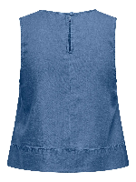 Resim Only Onldorsı Charıs Sl Top Wvn Cc Kadın T-Shirt 15363996