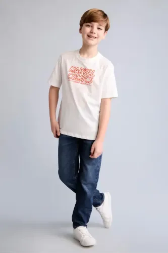 Resim Defacto Erkek Çocuk Jean Pantolon F0455A8/NM35