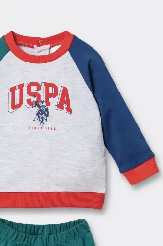 Resim U.S. Polo Assn Bebek Erkek Bebek Sweat Takım USB3174