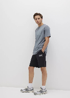 Resim Mavi Erkek Penye Şort M0410224-900