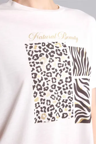 Resim Defacto Kadın T-shirt H6513AX/ER105