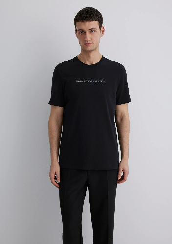 Resim Mavi Erkek T-shirt M0612647-900