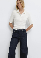 Resim Mavi Kadın T-shirt M1613933-70057