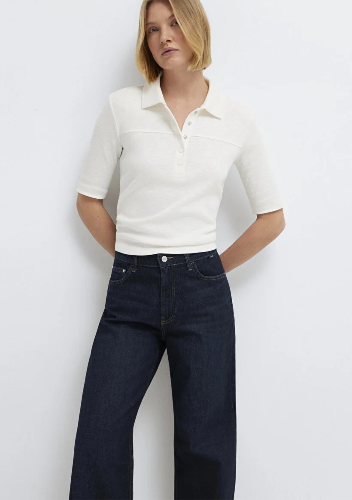 Resim Mavi Kadın T-shirt M1613933-70057