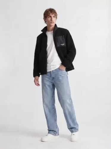 Resim Jack & Jones Jjesoho Teddy Jacket Aw26 Noos Erkek Ceket 12299491