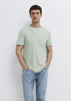 Resim Mavi Erkek T-shirt M0610360-71464