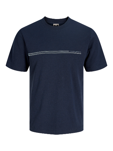 Resim Jack & Jones Jcofusıon Chest Brand Tee Ss Crew Noos Erkek T-Shirt 12289936
