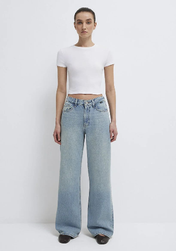 Resim Mavi Malıbu Kadın Jean Pantolon M1010152-A1569