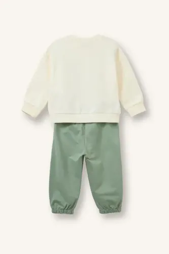 Resim Defacto  Erkek Bebek Sweat Takım H8482A5/ER118