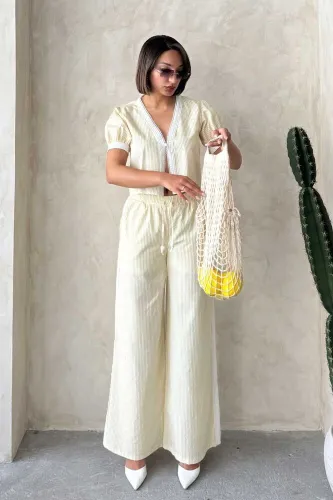 Resim Yenikoza Kadın Kanvas Pantolon