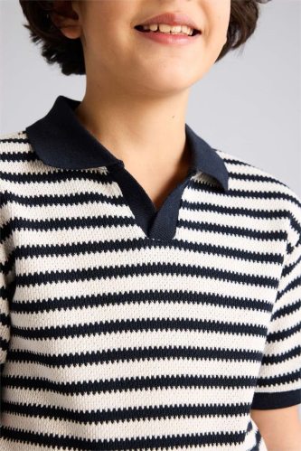 Resim Defacto Erkek Çocuk T-shirt G6989A8/ER99