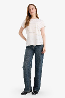 Resim Defacto Kadın T-shirt E6075AX/ER102