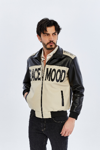 Resim Trender Erkek Deri Mont ve Ceket