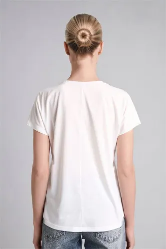 Resim Defacto Kadın T-Shirt H8361Ax/Er105