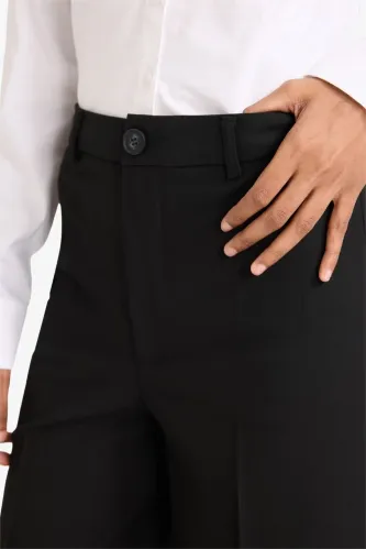Resim Defacto  Kadın Kanvas Pantolon F6214AX/BK27