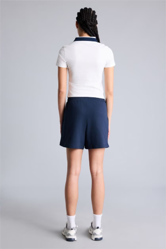 Resim Defacto Kadın Kot&Kanvas Şort H3269AX/nv146