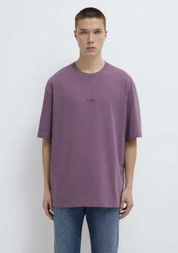 Resim Mavi Erkek T-shirt M0613093-70648