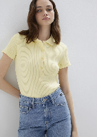 Resim Mavi Kadın T-shirt M1613120-71305