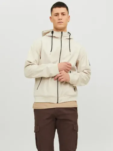Resim Jack & Jones Jjebasic Softshell Hood Noos Erkek Ceket 12236300