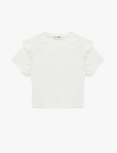 Resim Koton Kadın T-shirt 6SAL10032IK