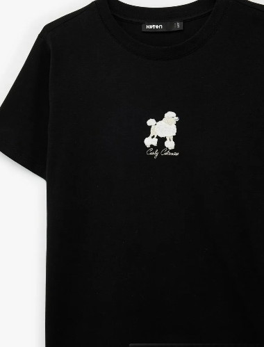 Resim Koton Kadın T-shirt 6SAK50104EK