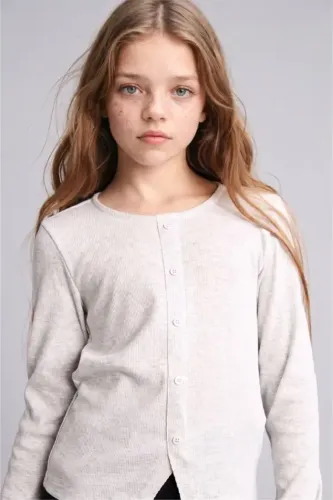 Resim Defacto Uzun Kol Kız Çocuk Sweat I1975A8/GR421