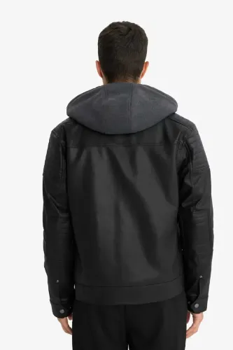 Resim Defacto  Erkek Deri Mont ve Ceket N9693AZ/BK27