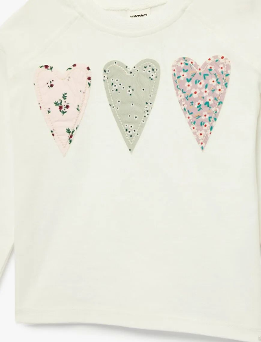 Resim Koton Kız Bebek T-shirt 6SMG10045AK