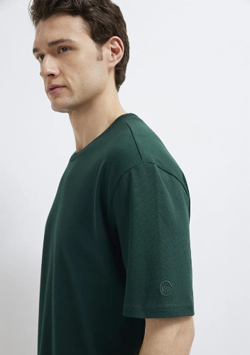 Resim Mavi Erkek T-shirt M0611924-85173