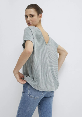 Resim Mavi Kadın T-shirt M167311-81325