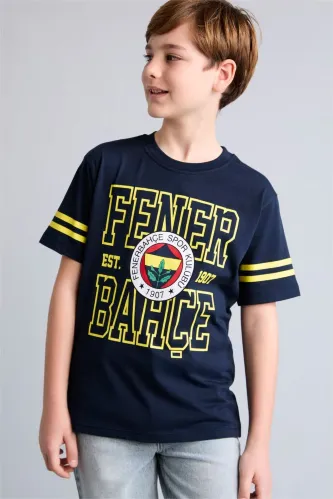 Resim Defacto Erkek Çocuk T-shirt H7868A8/IN42